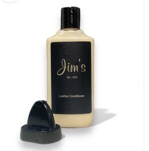 Jim's Leather Conditioner Includes Lambskin. 8oz